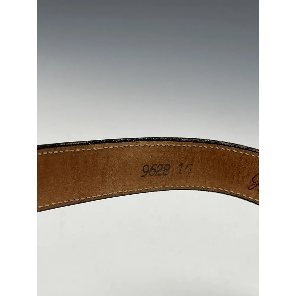Janie Fricke Collection by circle Y Leather SM‎ Belt Vintage 80's Rodeo Snake
